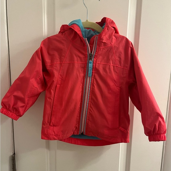 L.L. Bean Toddler Discovery Rain Coat 2T pink - Picture 1 of 4